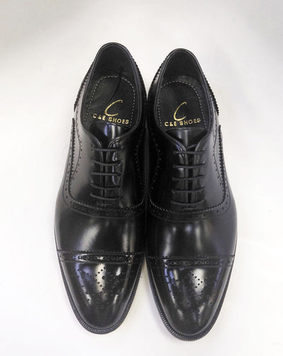C Collection Calfskin Oxford - Black