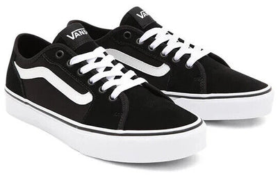Vans Filmore Decon Men's Sneakers — Black/White Leather