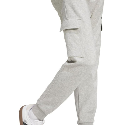 adidas Men's Essentials Feel Cozy Fleece Cargo Pants - Grey
