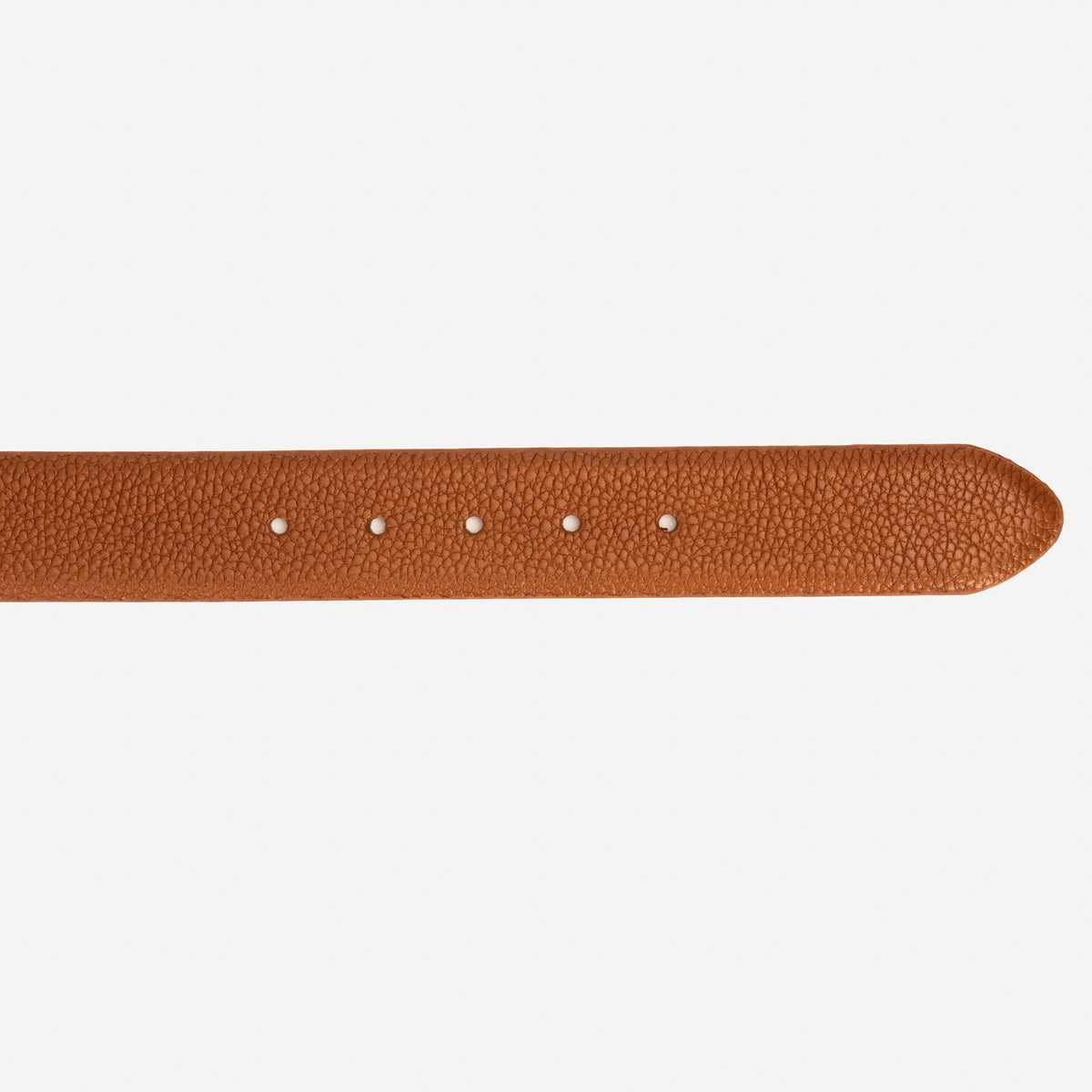 Vinci Leather The Draco Brown Calfskin Belt – product view 4