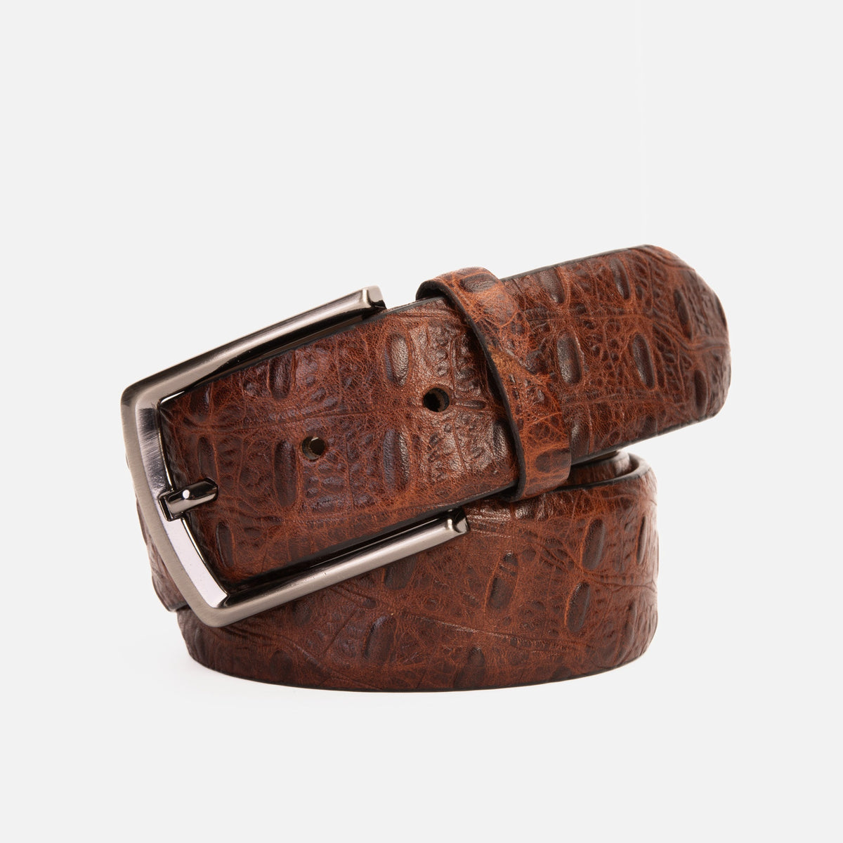 Vinci Leather The Randor Brown Leather Belt – product view 1