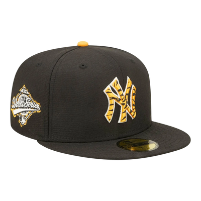 New Era 59Fifty Detroit Tigers Tiger Fill Fitted Hat Black/Orange