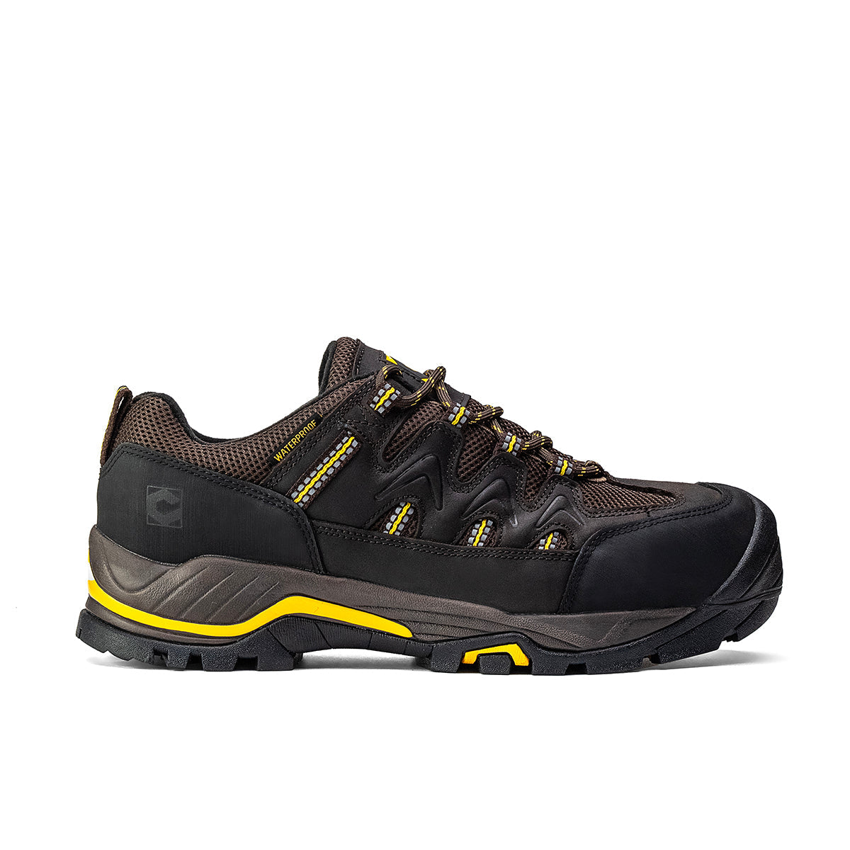 Sierra Low Composite Toe Waterproof Hiker Boot – Brown
