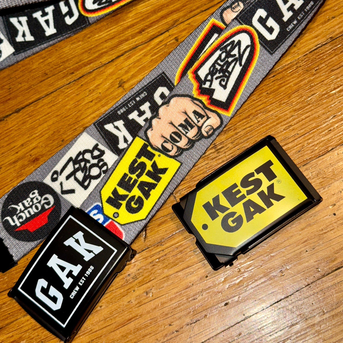 GAK Crew Dual Buckle Belt