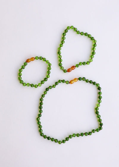 Pure Gemstone + Peridot || Necklace