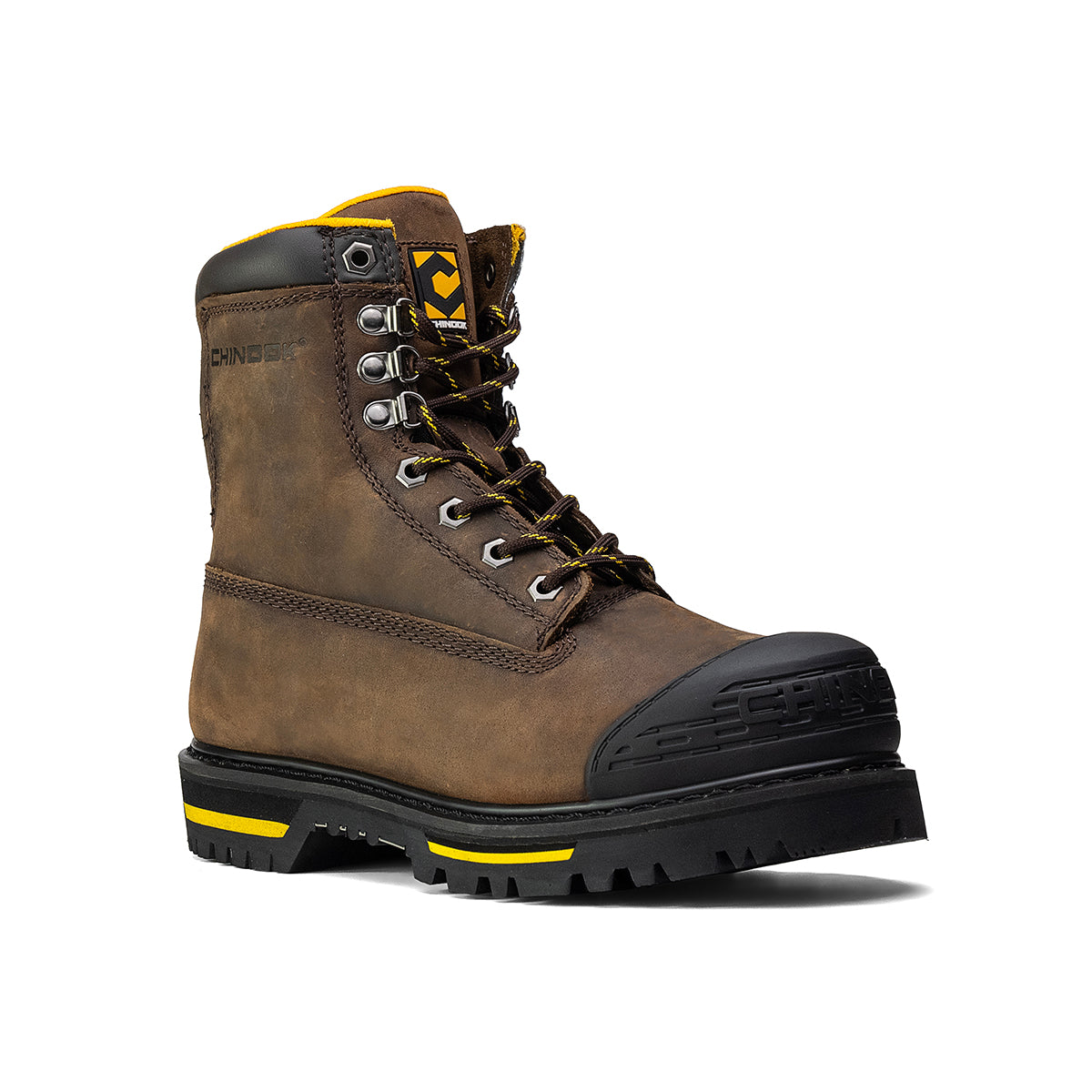 Tarantula 8" Steel Toe Men's Work Boot - Brown – product view 3