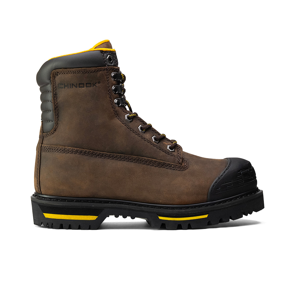 Tarantula 8" Steel Toe Men's Work Boot - Brown – product view 6