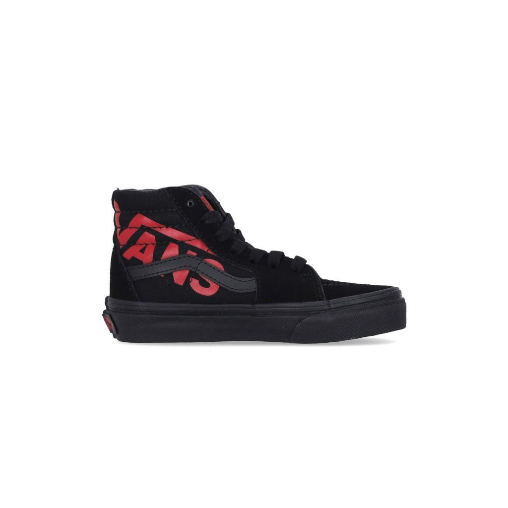 Vans SK8 Hi Kids' Sneakers — Black/Red High-Top