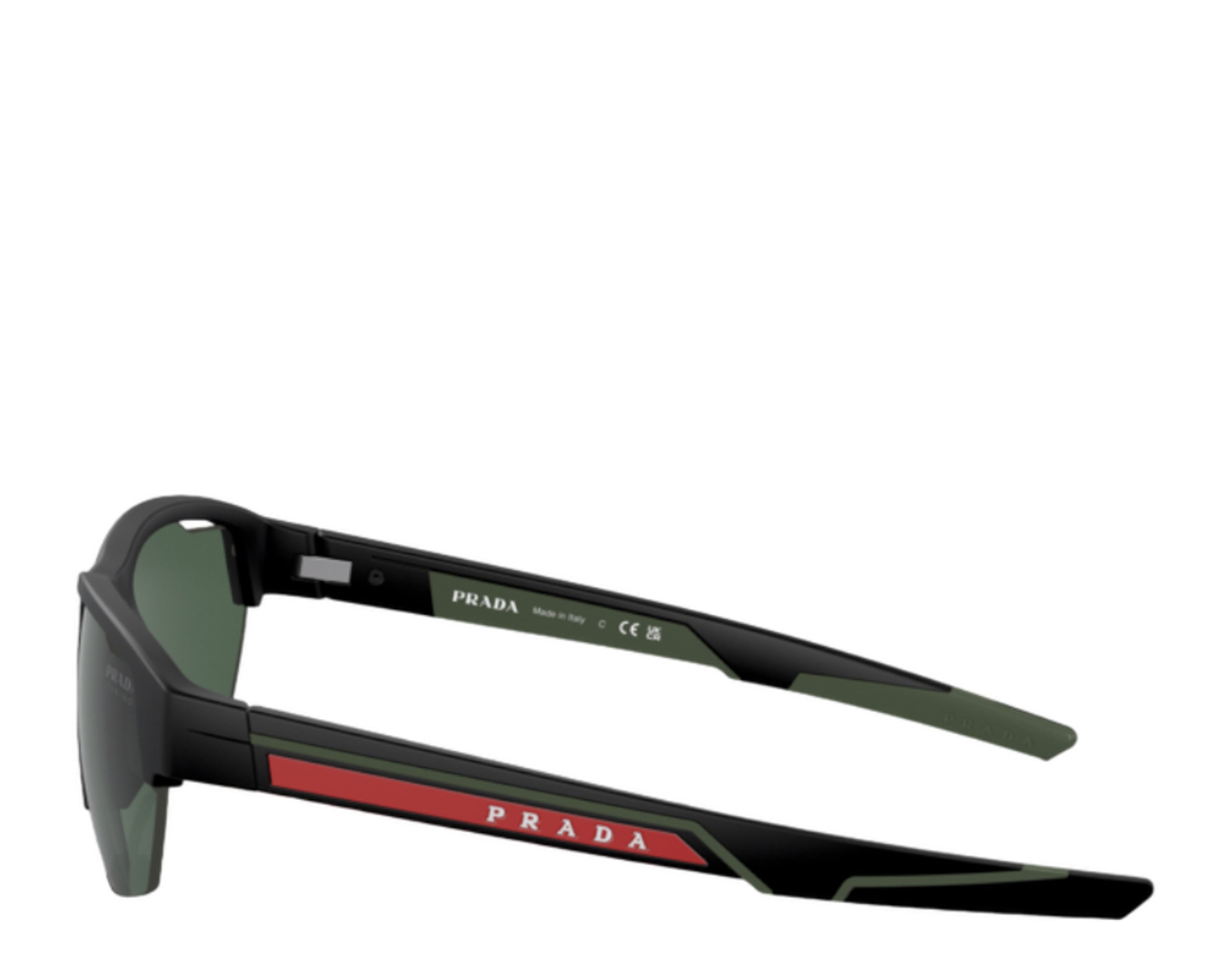 Prada Linea Rossa PS 03YS Sunglasses — Matte Black 64mm