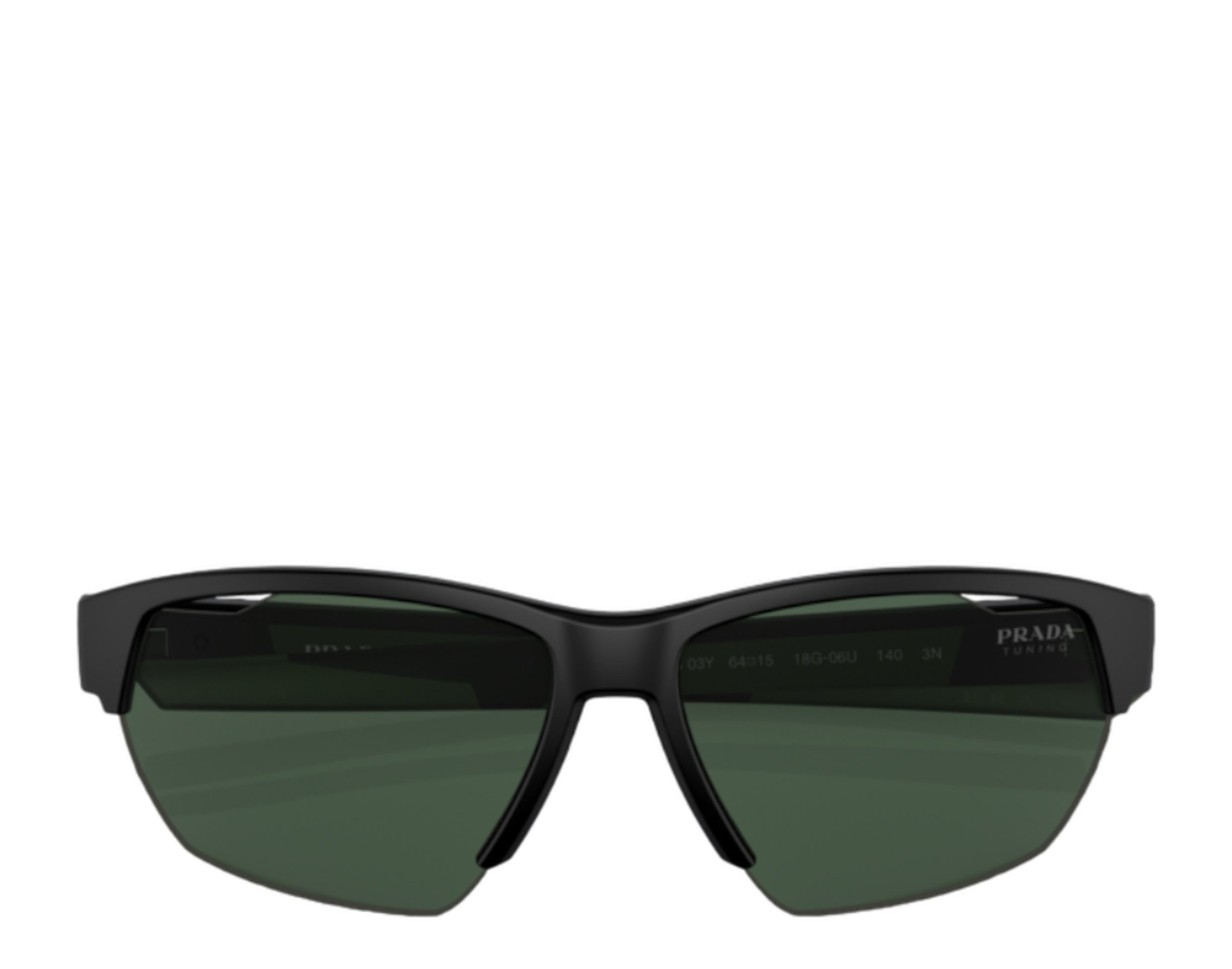 Prada Linea Rossa PS 03YS Sunglasses — Matte Black 64mm