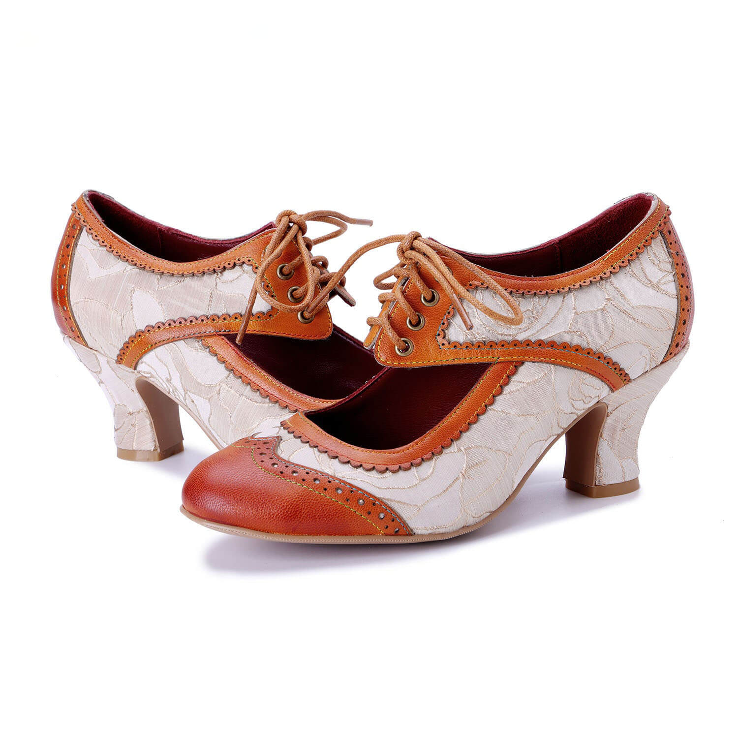 Colorstepshoes Vintage Chic Oxford Shoes