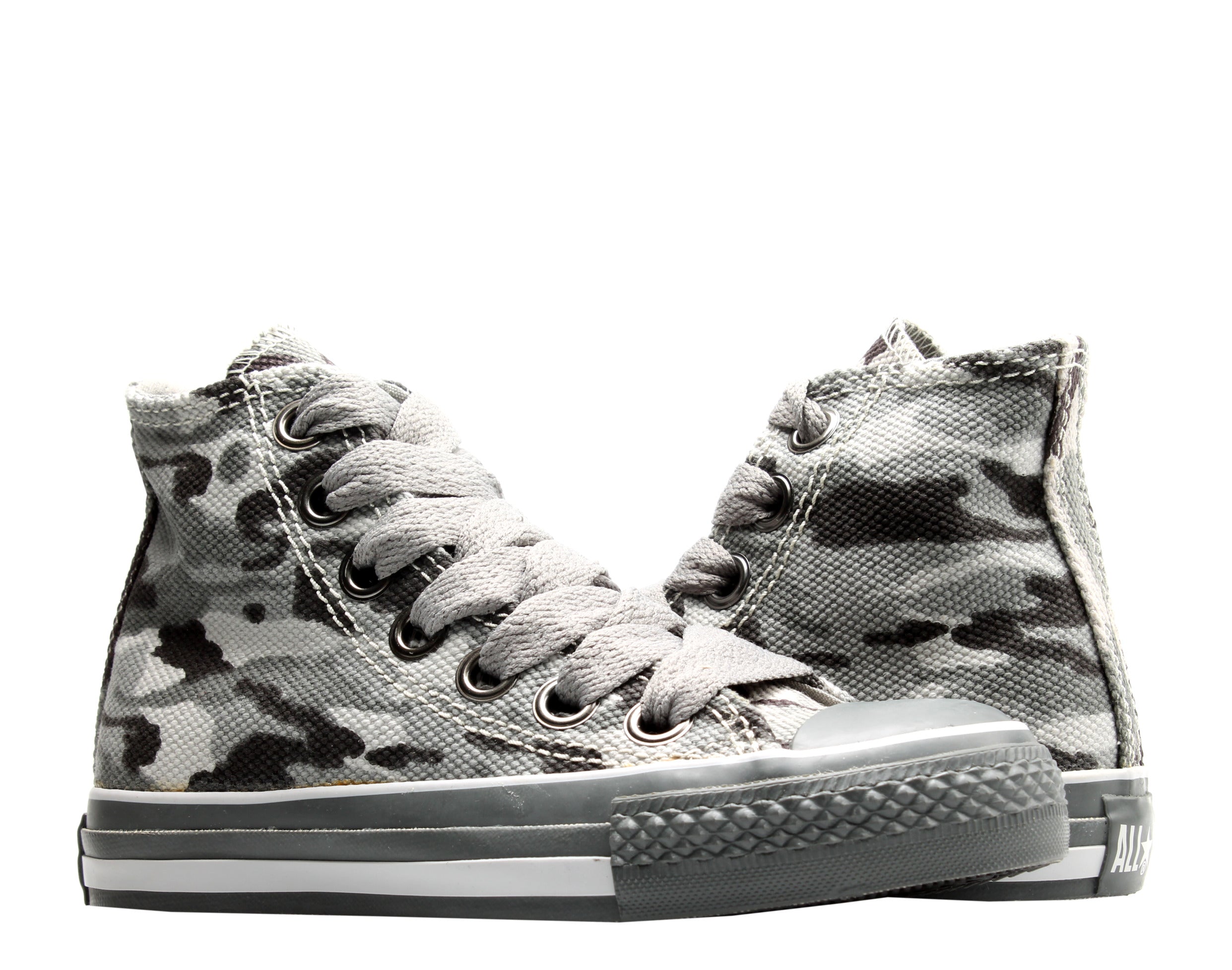Converse Chuck Taylor All Star Hi Sneakers — Camo/Black/Charcoal/Grey