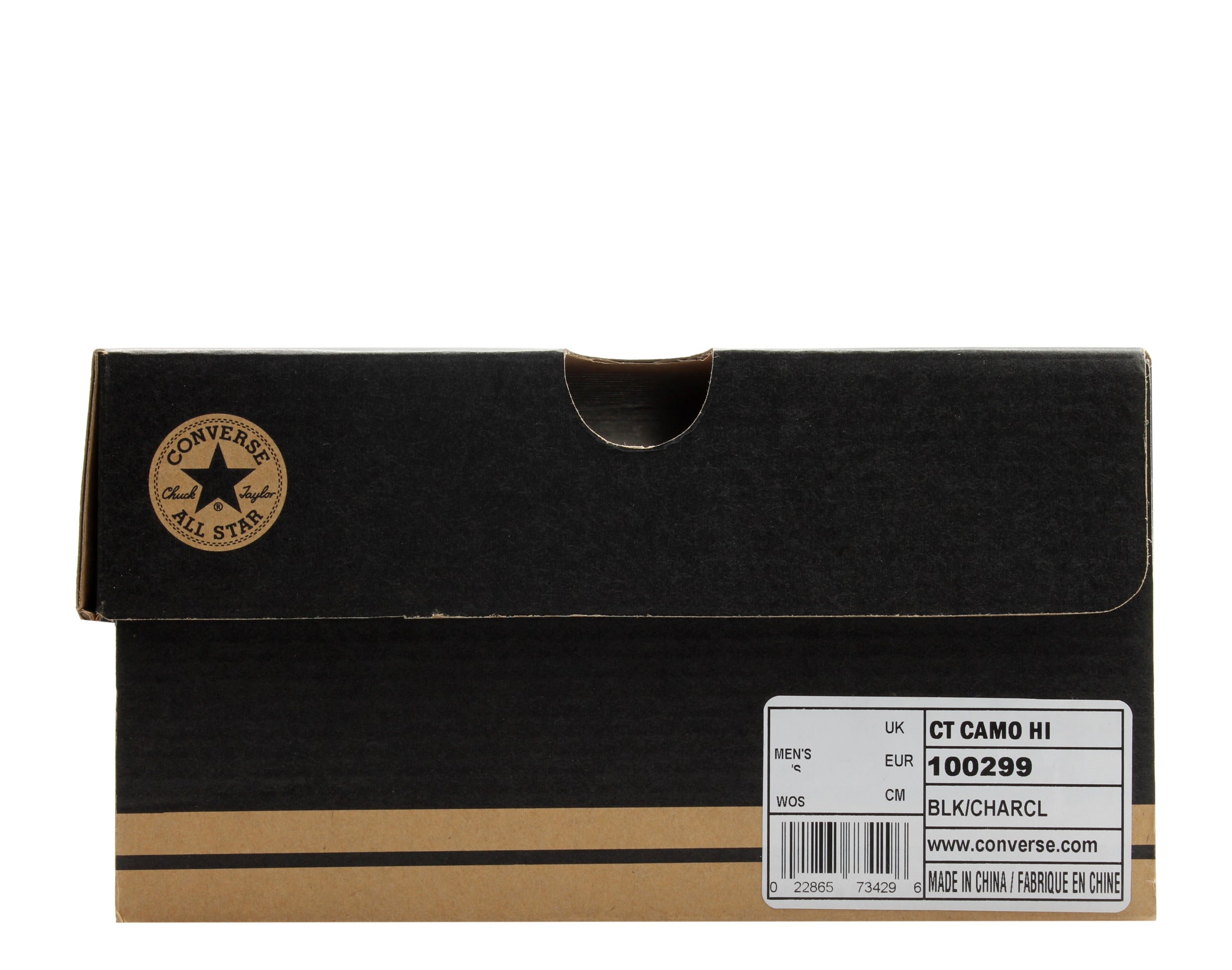 Converse Chuck Taylor All Star Hi Sneakers — Camo/Black/Charcoal/Grey