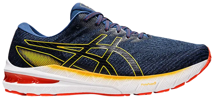 ASICS GT-2000 10 Mens Running Shoes — Midnight Blue/Citrus