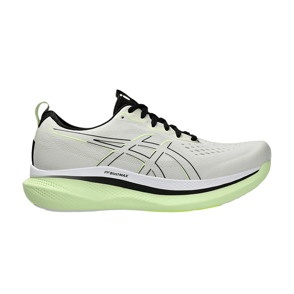 ASICS GLIDERIDE MAX Mens Running Shoes — Birch/Black