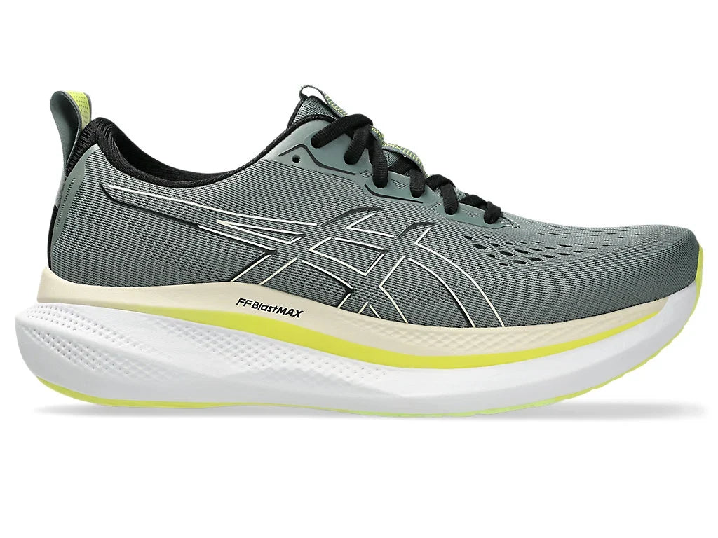 ASICS GLIDERIDE MAX Mens Running Shoes — Monument Blue/Vanilla