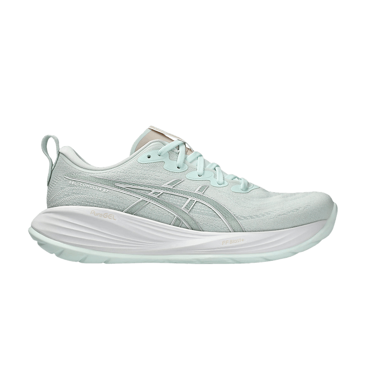 ASICS GEL-CUMULUS 27 Mens Running Shoes — Pure Aqua/White