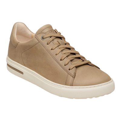 Birkenstock Bend Low Unisex Sneakers — Tobacco Brown Leather – Front View
