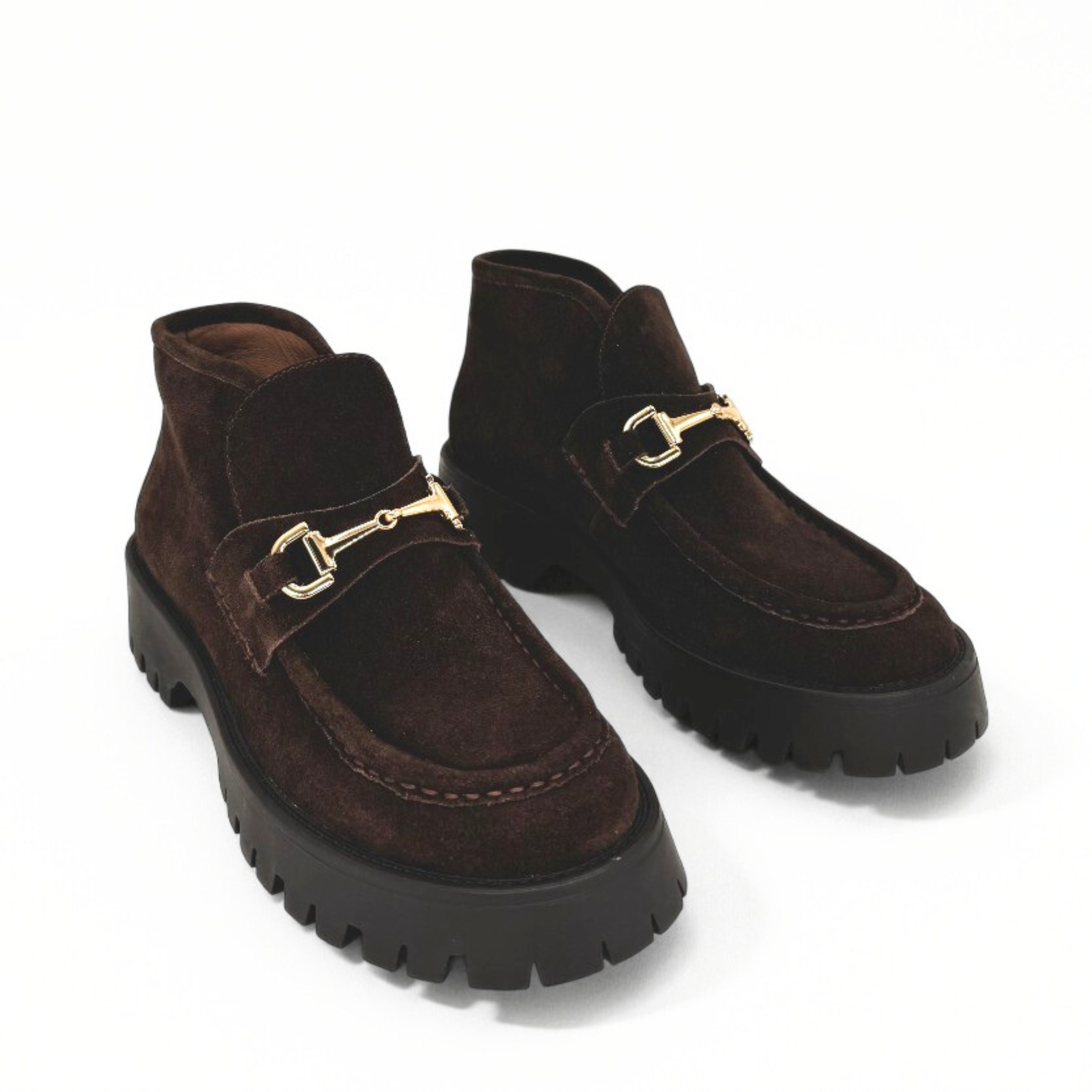 Dario Suede Horsebit Boots
