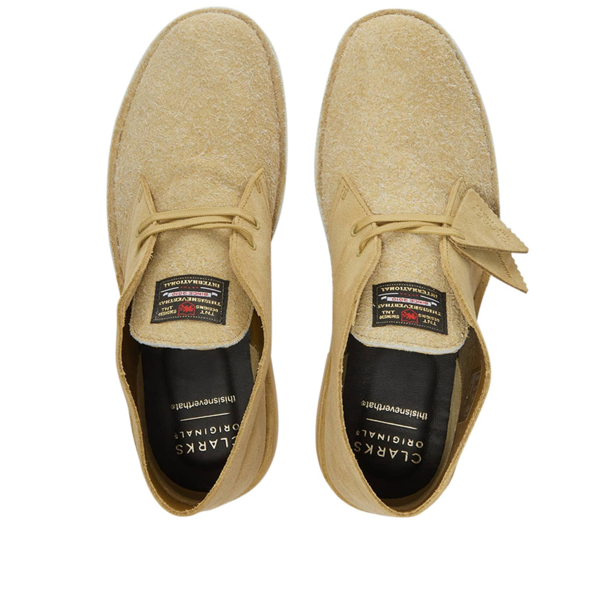 Clarks Originals Desert Boot X Thisisneverthat Men's Maple Combi Suede 26166662 - alternate product view