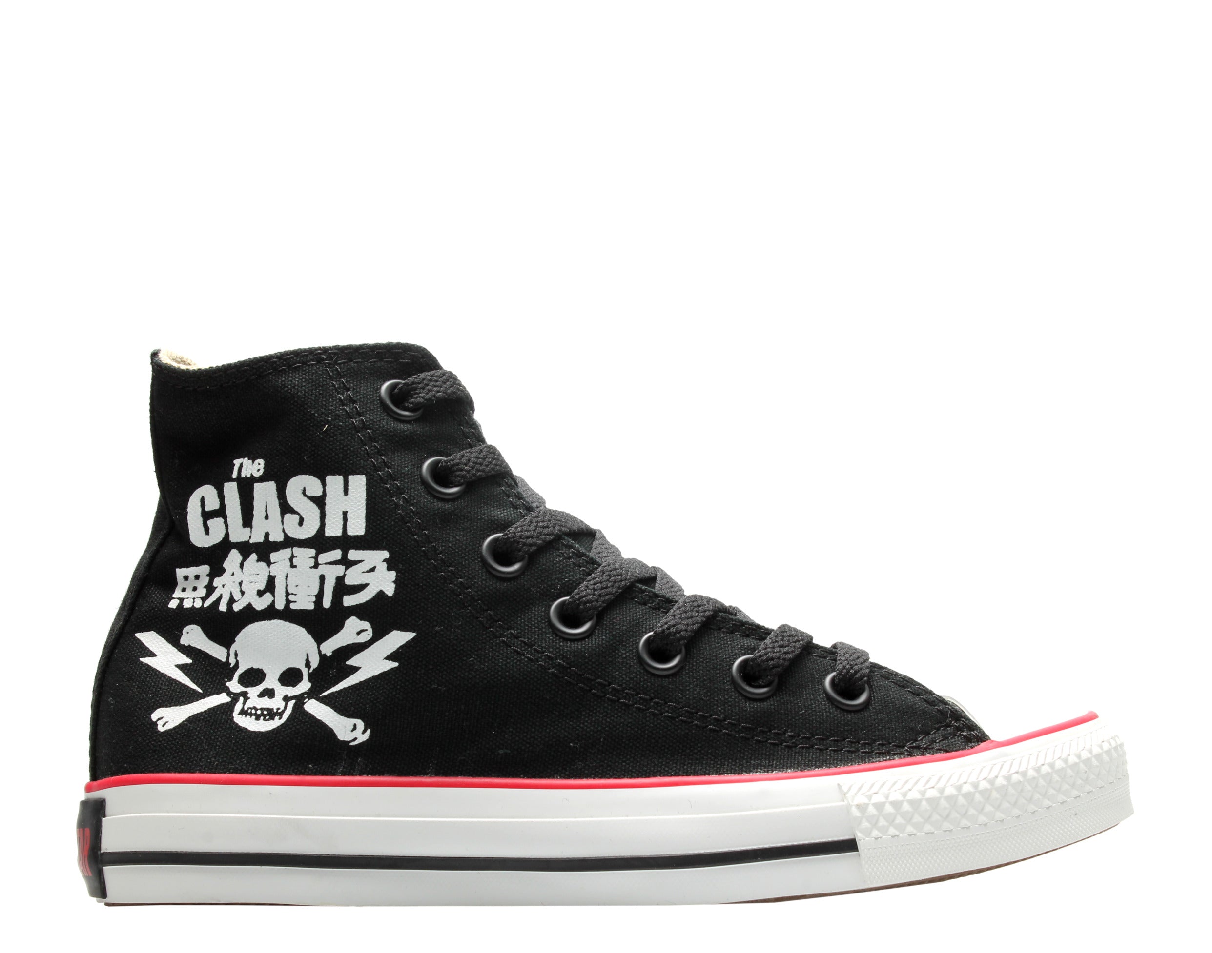 Converse Chuck Taylor All Star The Clash 2 Hi Sneakers — Black/Red