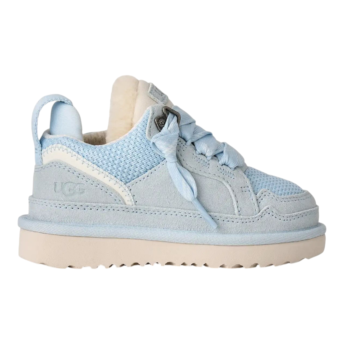 UGG Lowmel Toddlers' (TD) Sneakers — Sky Blue Suede Low-Top