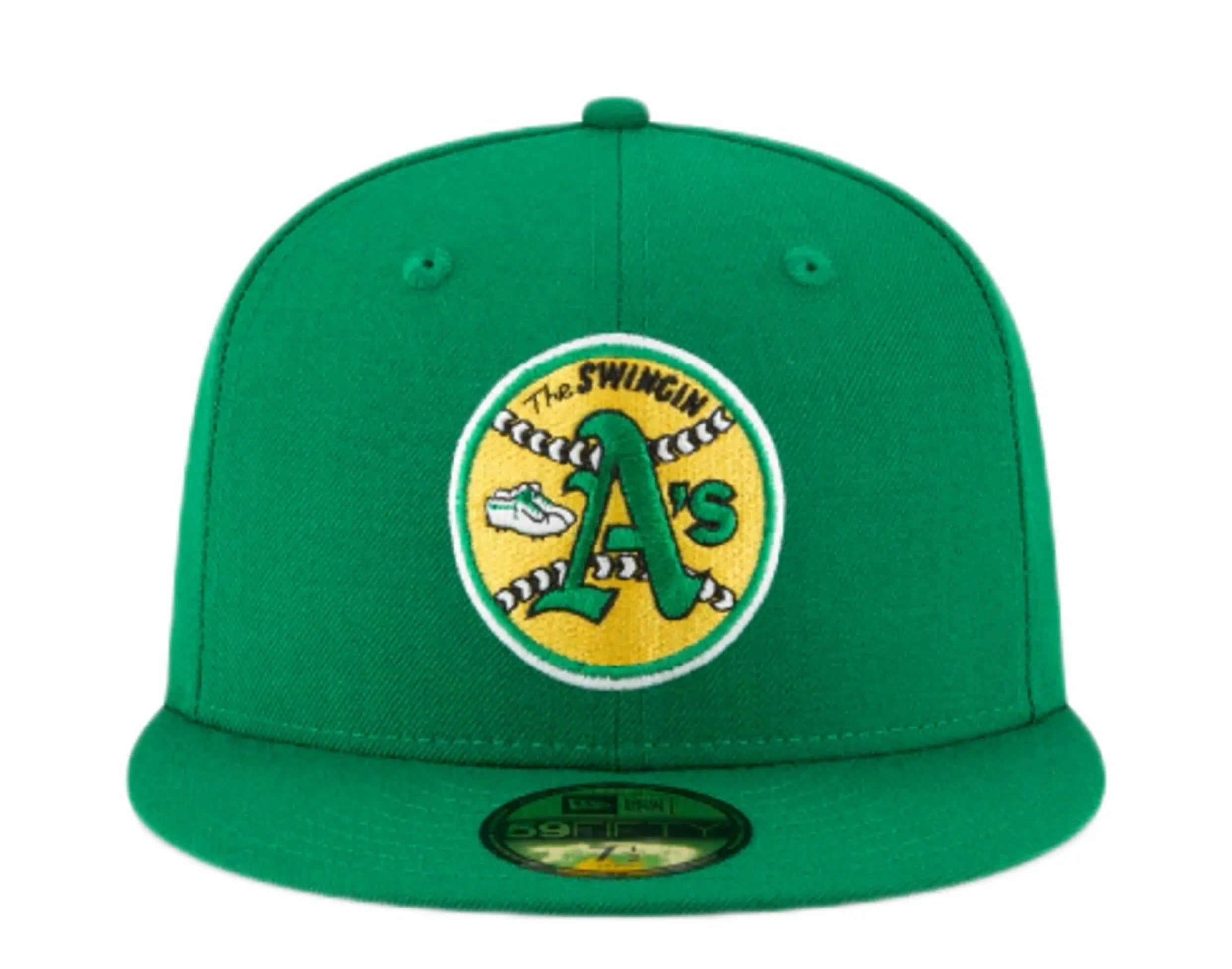 New Era 59Fifty Oakland Athletics 1971 Cooperstown Men Fitted Hat Green
