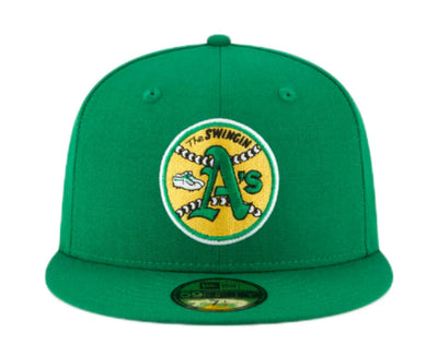 New Era 59Fifty Oakland Athletics 1971 Cooperstown Men Fitted Hat Green