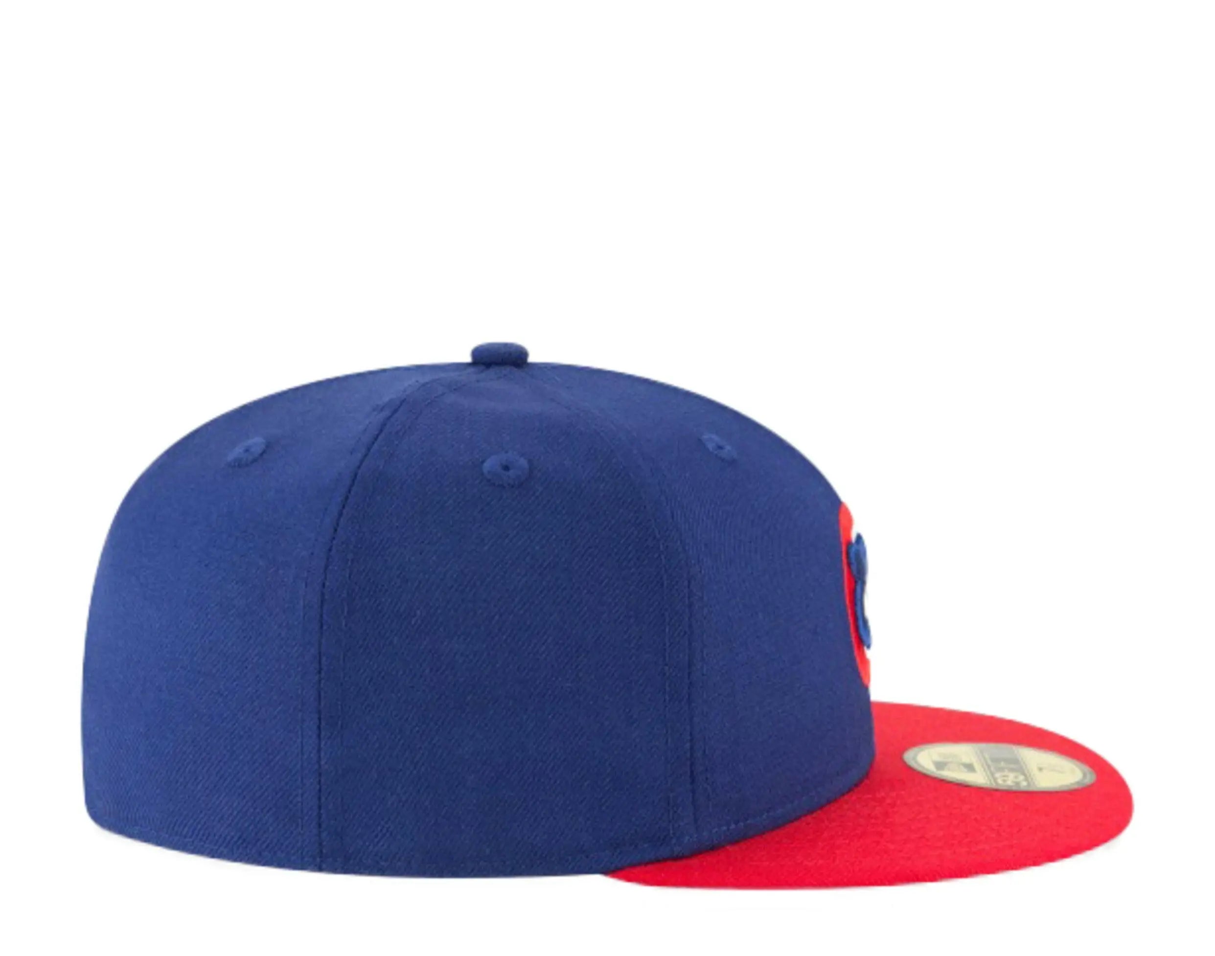 New Era 59Fifty Chicago Cubs 1979 Cooperstown Men Fitted Hat Royal Blue/Red