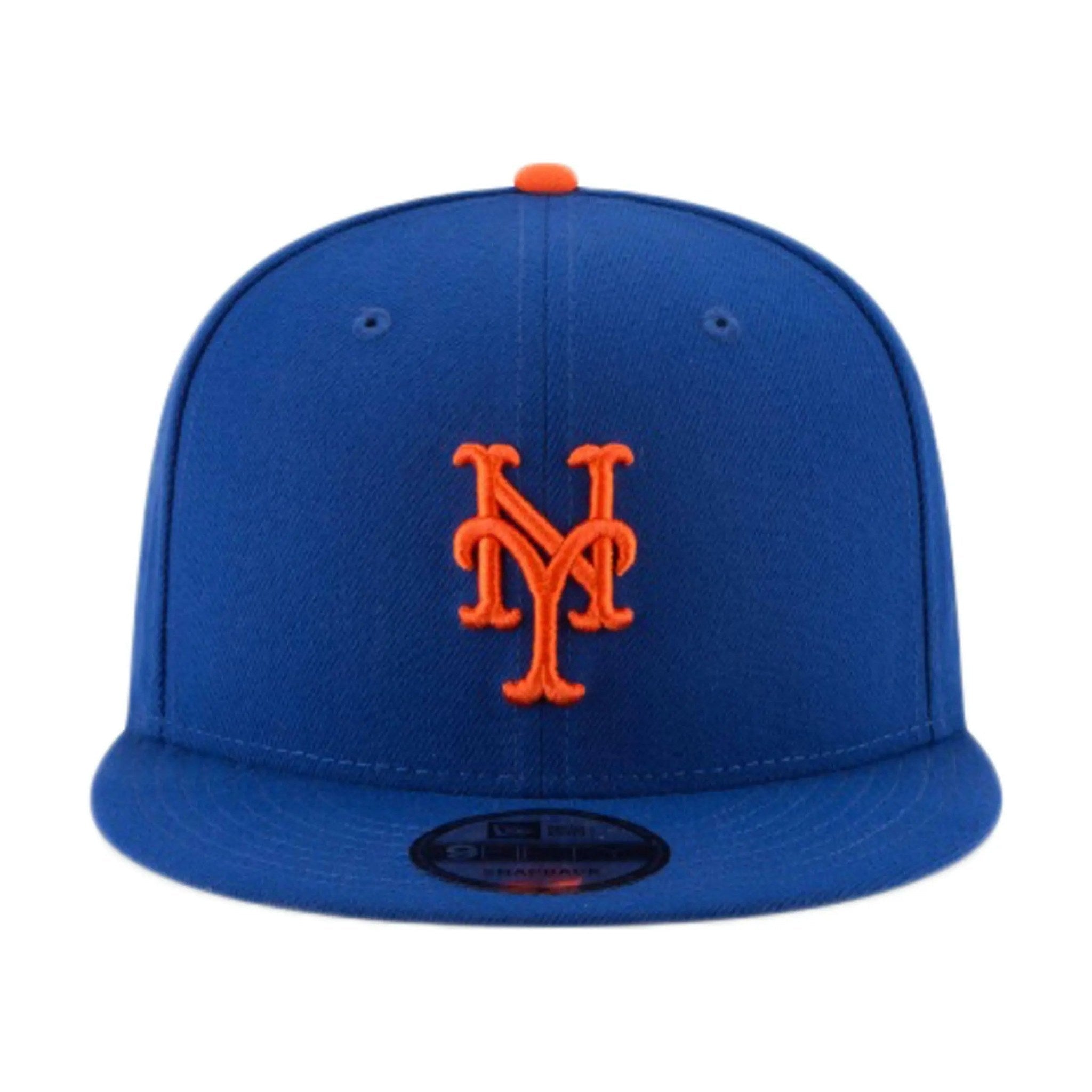 New Era 9Fifty New York Mets Basic Men Snapback Hat Royal Blue