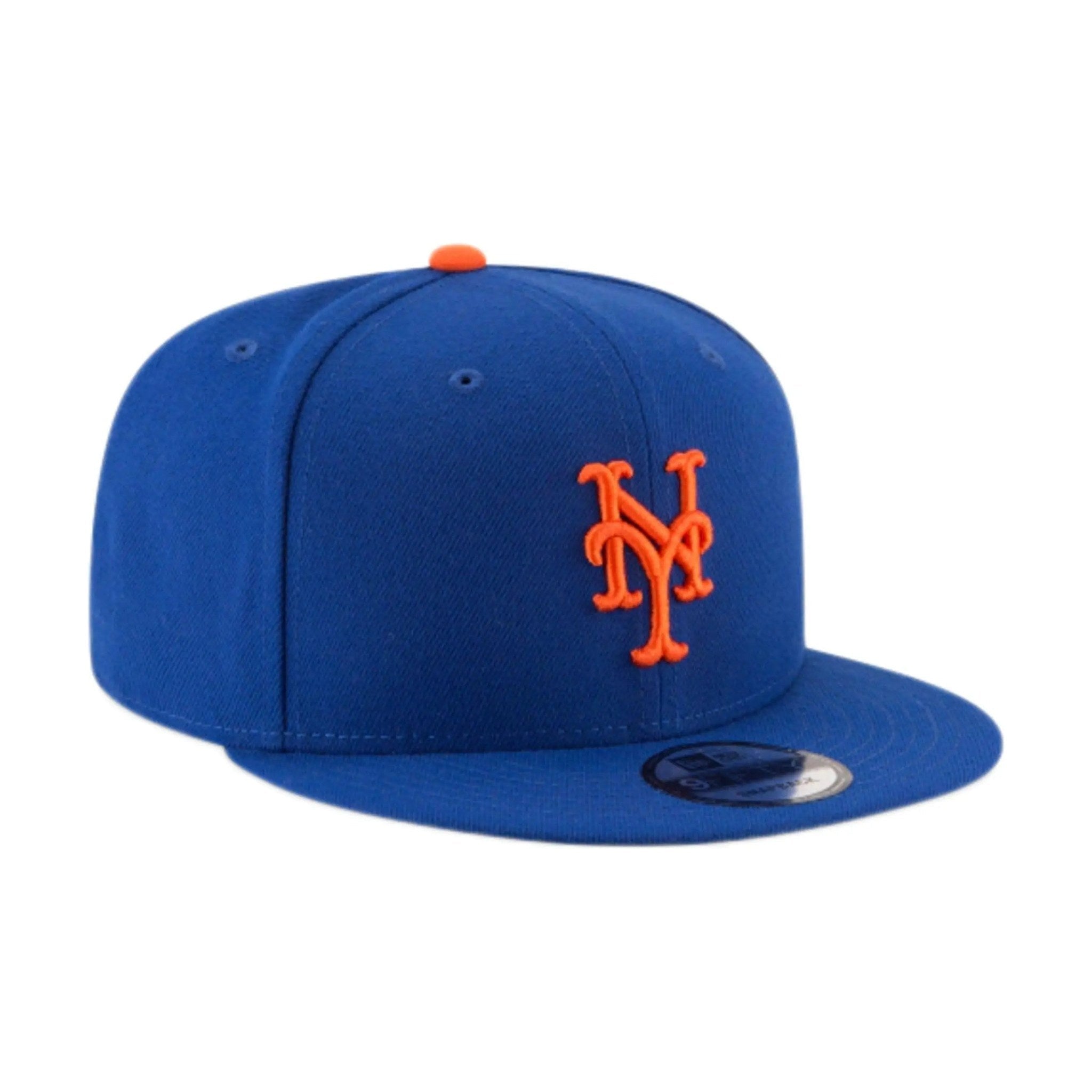 New Era 9Fifty New York Mets Basic Men Snapback Hat Royal Blue
