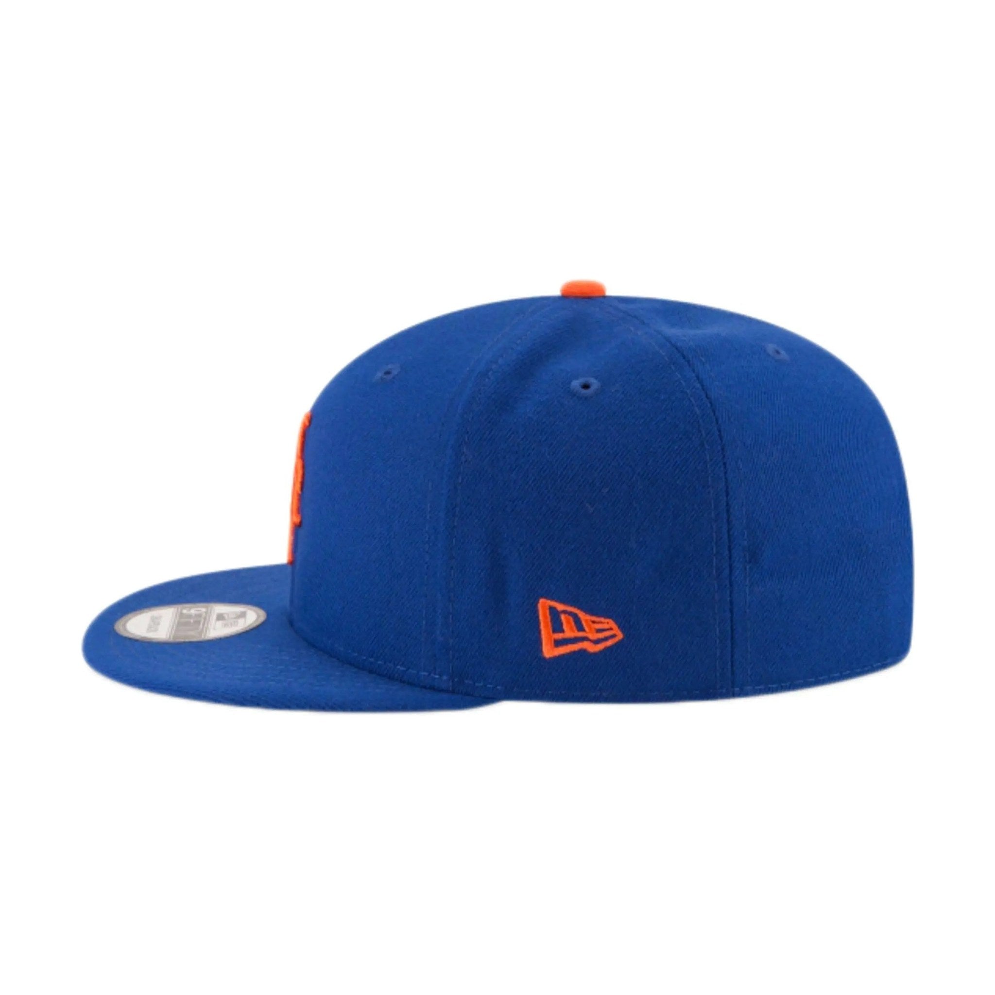 New Era 9Fifty New York Mets Basic Men Snapback Hat Royal Blue