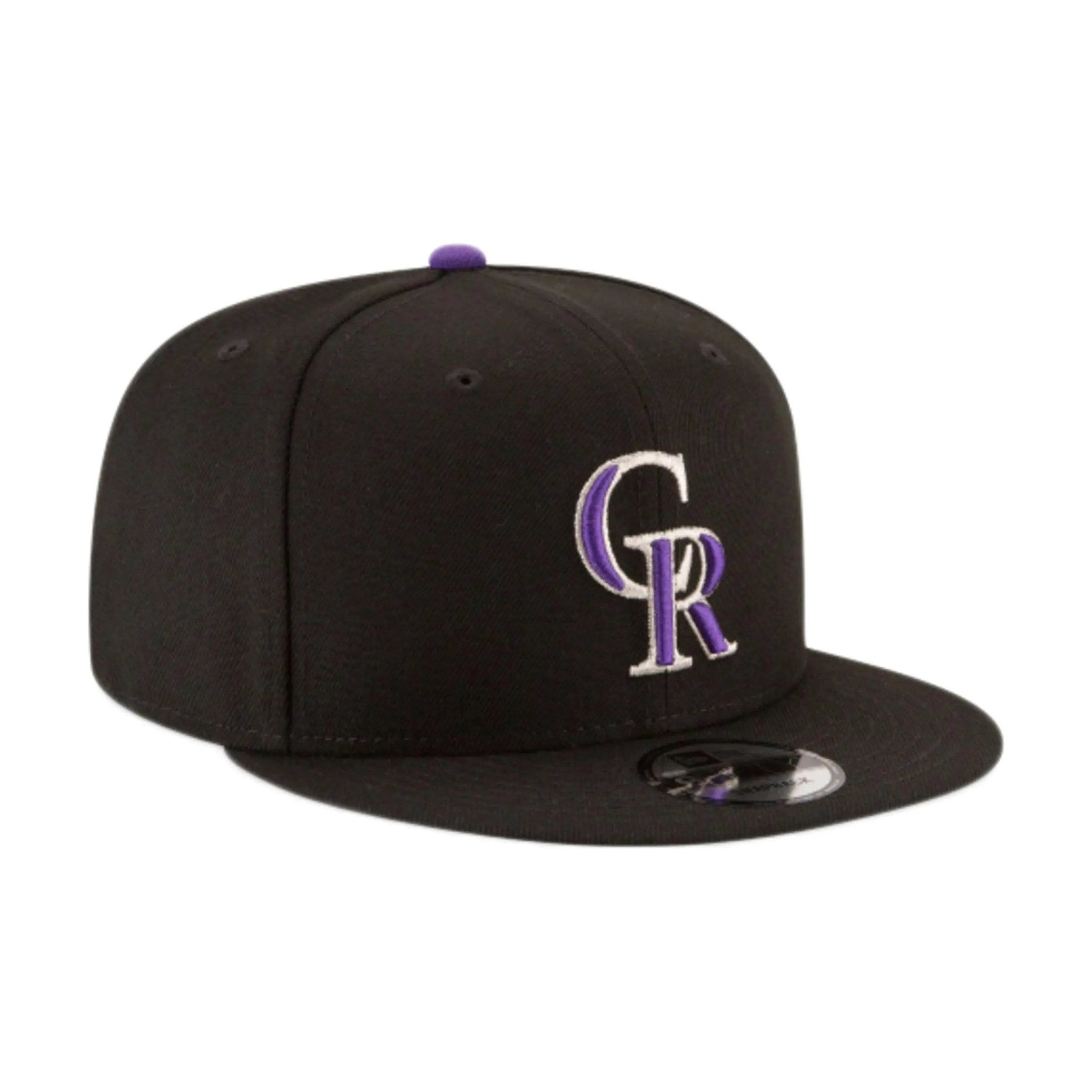 New Era 9Fifty Colorado Rockies Men Snapback Hat Black