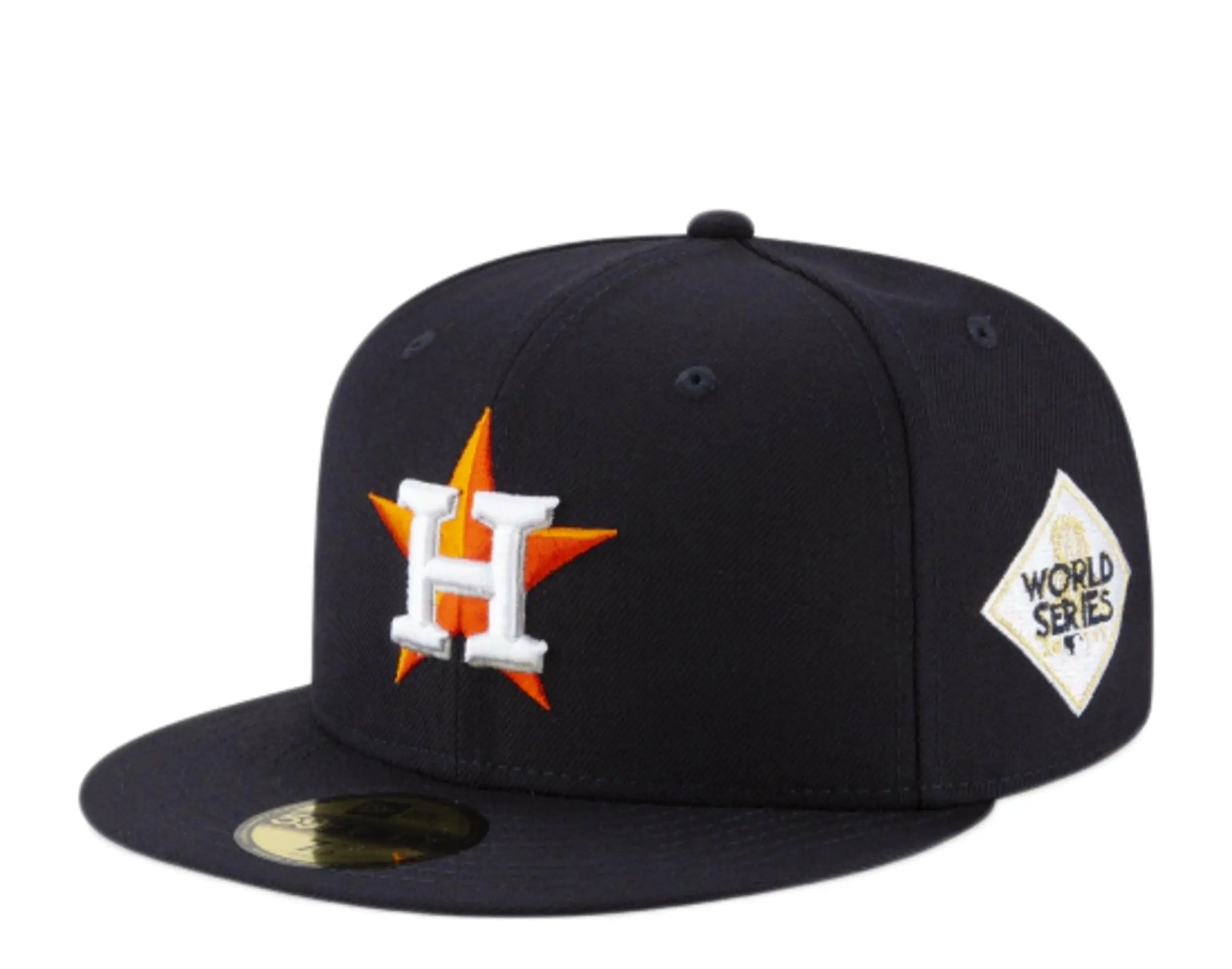 New Era 59Fifty Houston Astros 2017 World Series Men Fitted Hat Navy Blue