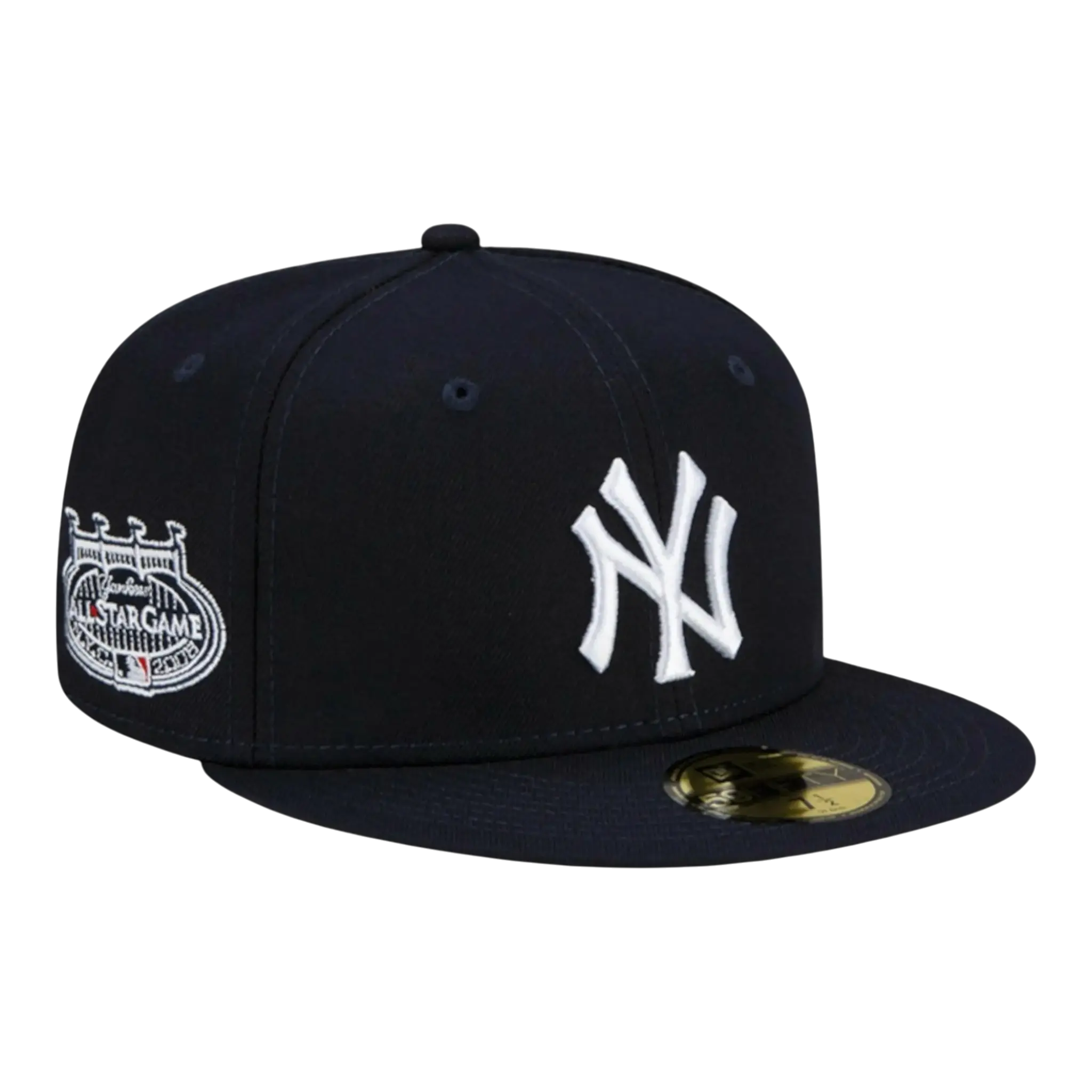 New Era 59Fifty MLB New York Yankees ASG 2008 World Series Patch Up Fitted Hat Navy
