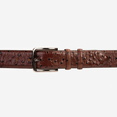 Vinci Leather The Johannesburg Brown Leather Belt