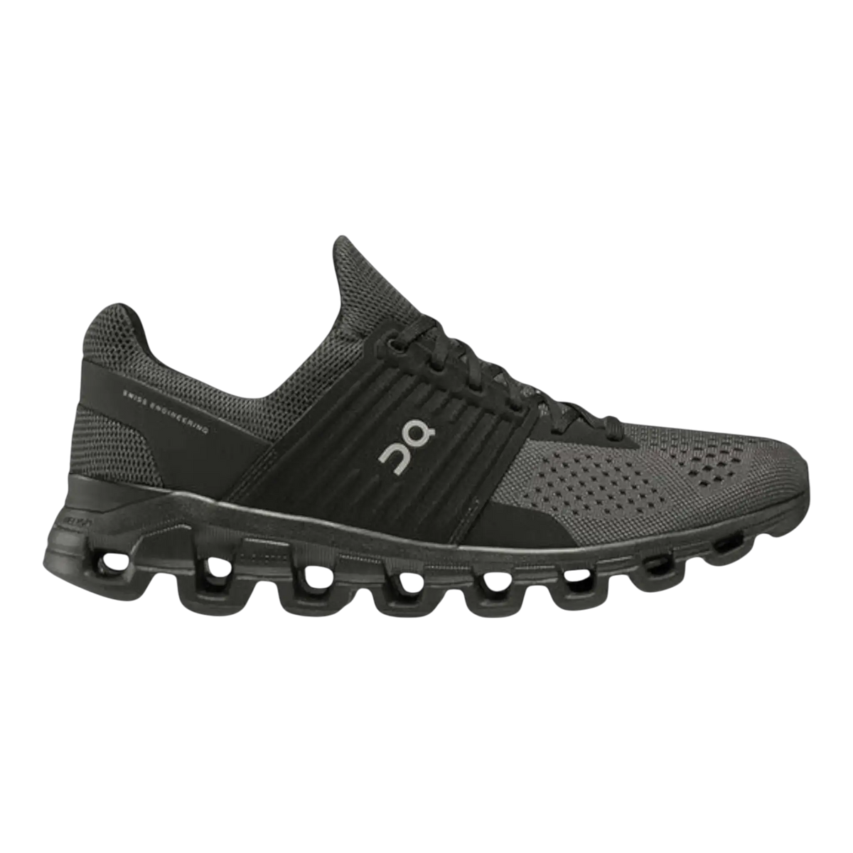 On Cloudswift Men Running Sneakers All Black – product view 1