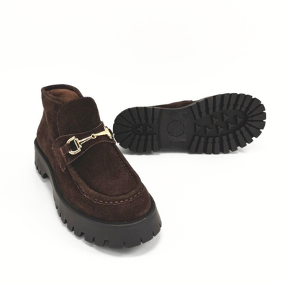Dario Suede Horsebit Boots