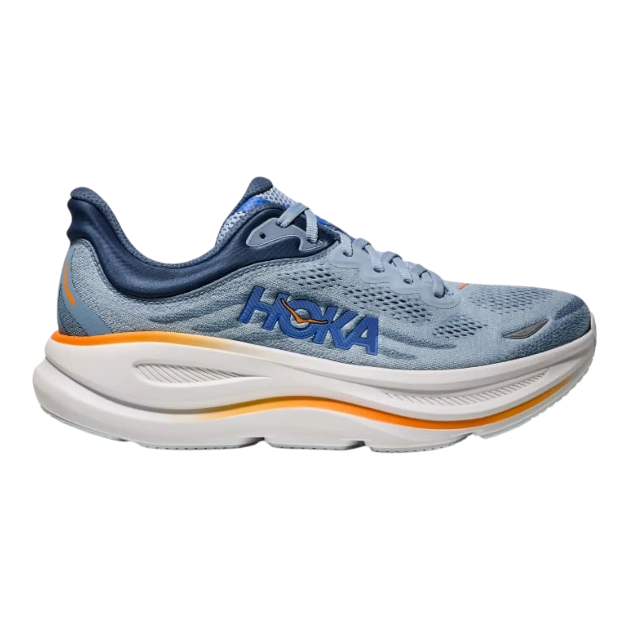 HOKA Bondi 9 Men Running Sneakers Drizzle/Downpour