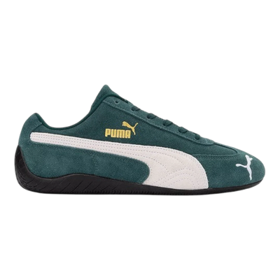 PUMA Speedcat OG Women's Sneakers — Dark Myrtle/White Suede Low-Top – product view 1
