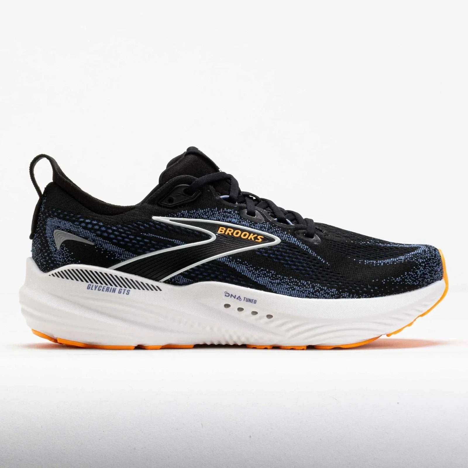 Brooks Glycerin GTS 22 Men's Sneakers — Black Running