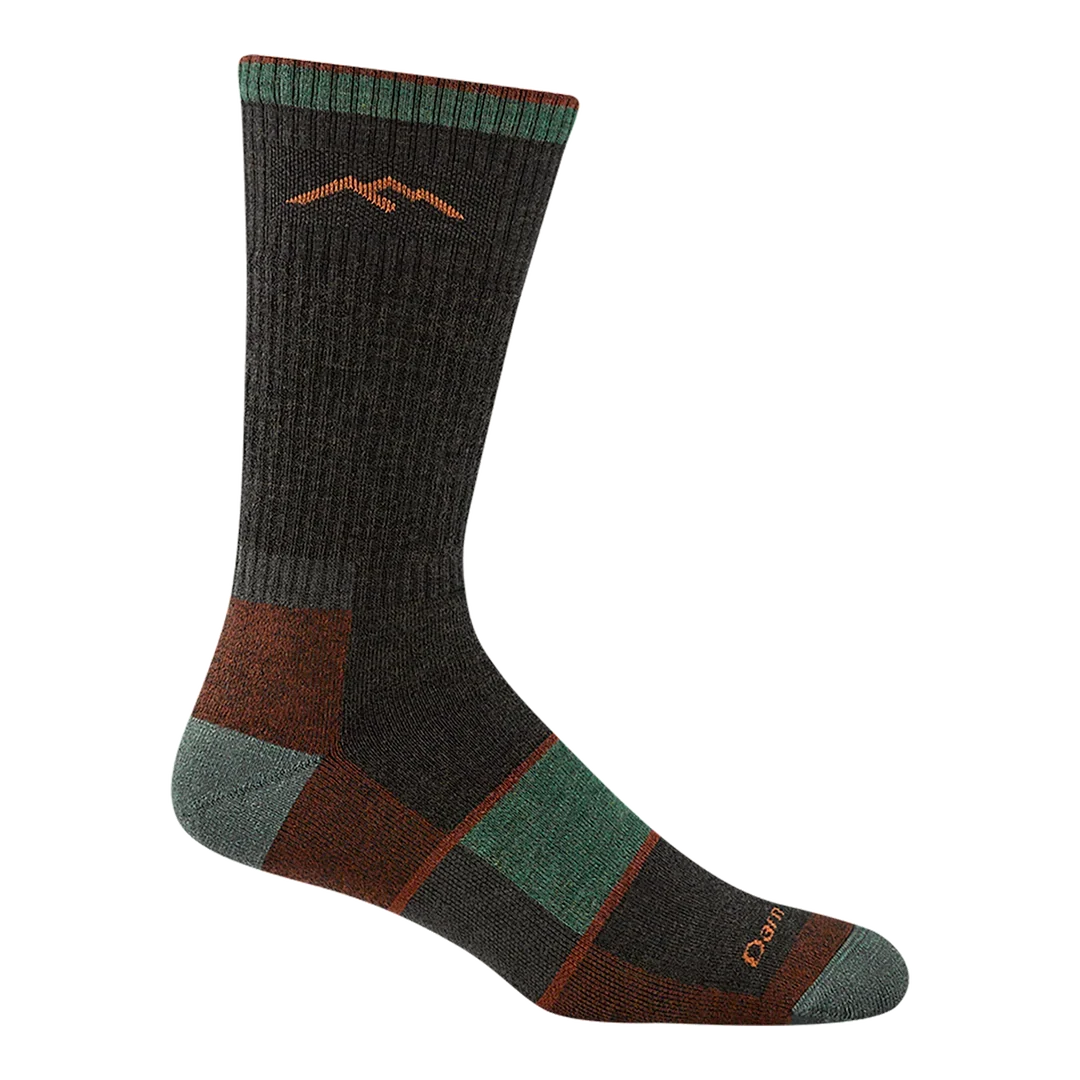 Darn Tough Hiker Boot Midweight Full Cushion Mens Socks — Black