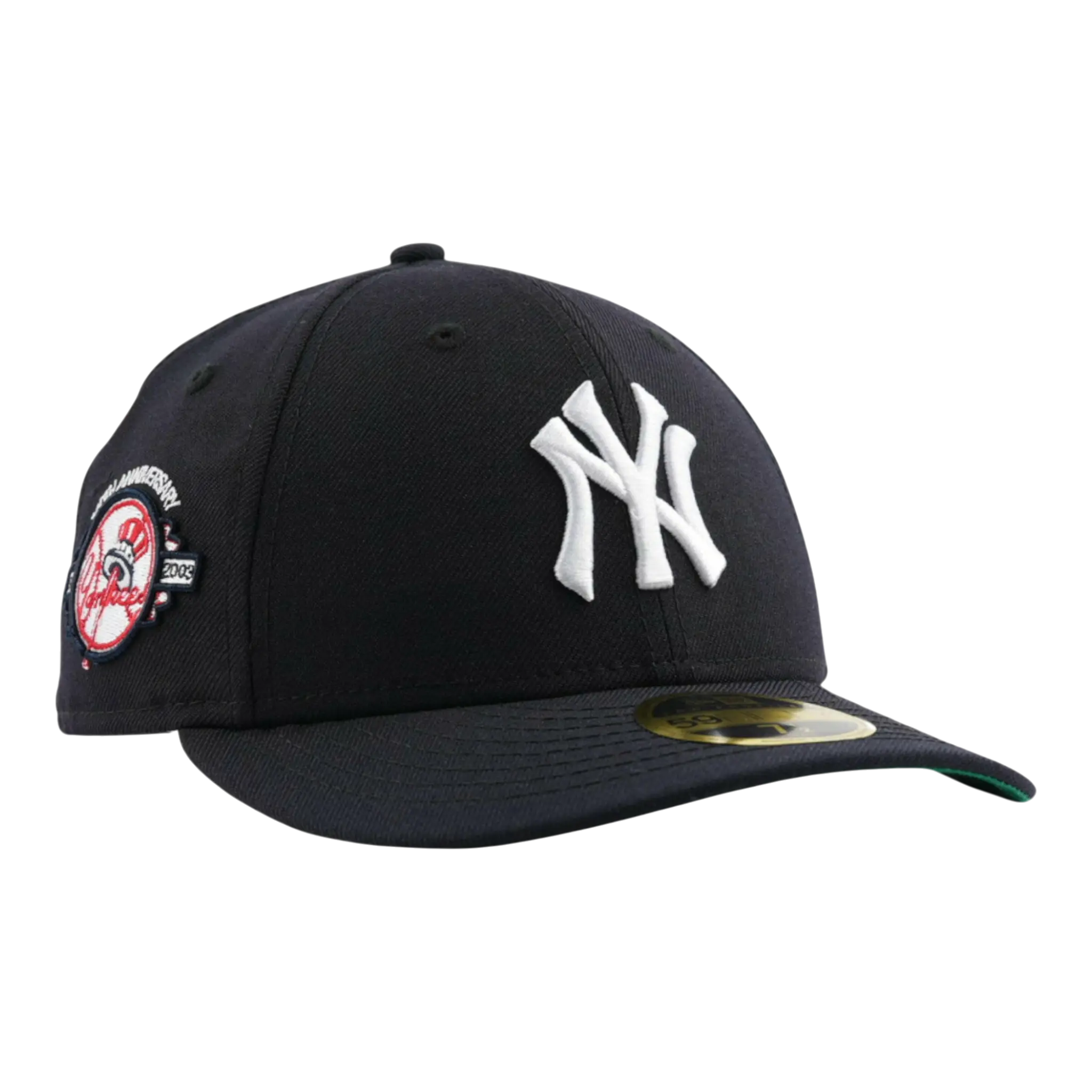 New Era New York Yankees 100th Anniversary Low Profile Fitted Hat Navy