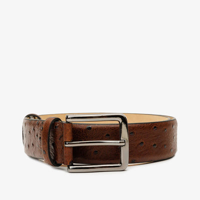 Vinci Leather The Johannesburg Brown Leather Belt