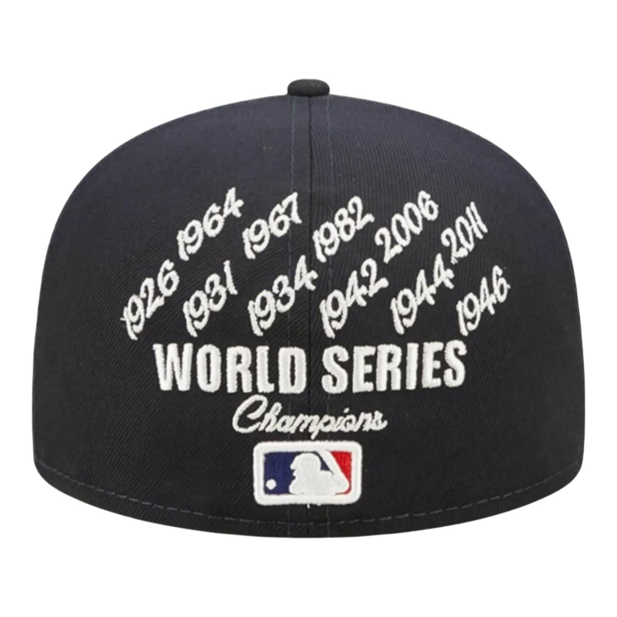New Era St. Louis Cardinals Crown Champs WS Men Fitted Hat Navy – product view 2