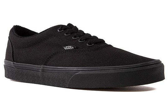 Vans Doheny Men's Sneakers — Core Black Canvas Low-Top