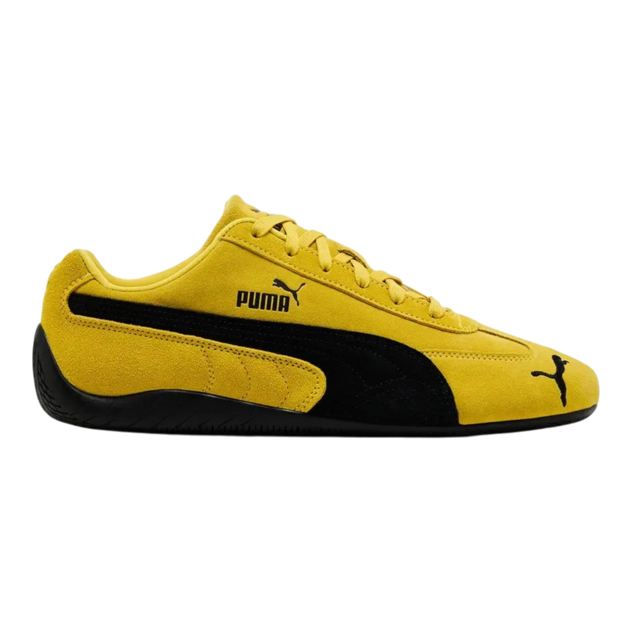PUMA Speedcat OG Men's Sneakers — Pelé Yellow/Black Suede Low-Top