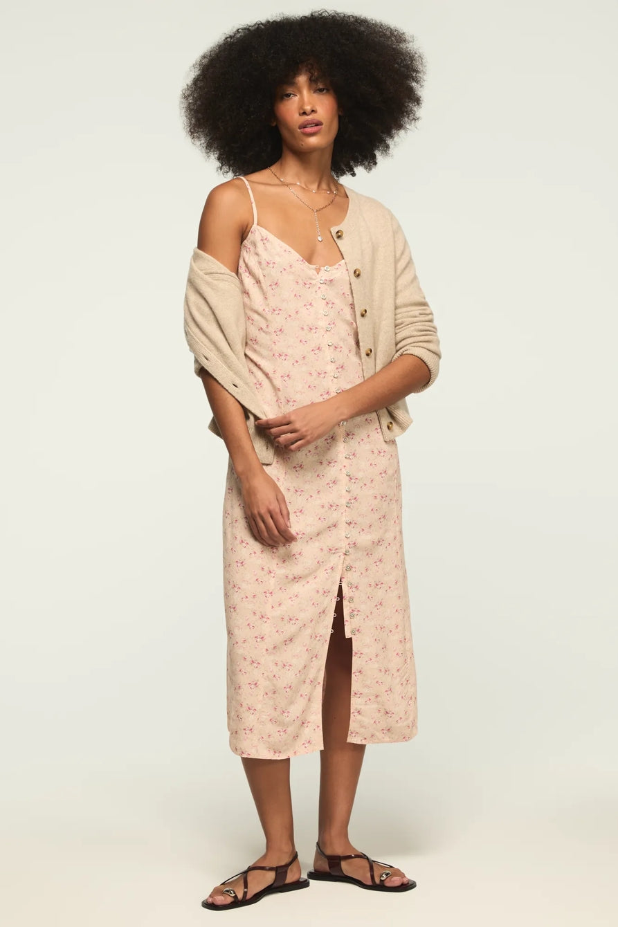 [158103-690] WOMENS LUCKY BRAND FESTIVAL PRINTED SIMONE SLIP DRESS – product view 6