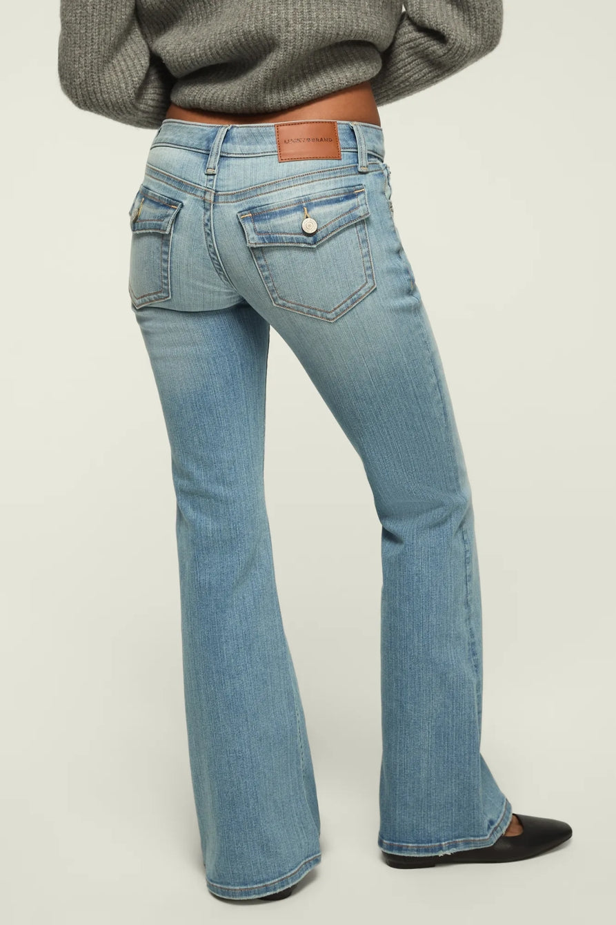 [162995-430] WOMENS LUCKY BRAND LOW RISE FLARE - PURITY WASH – product view 2