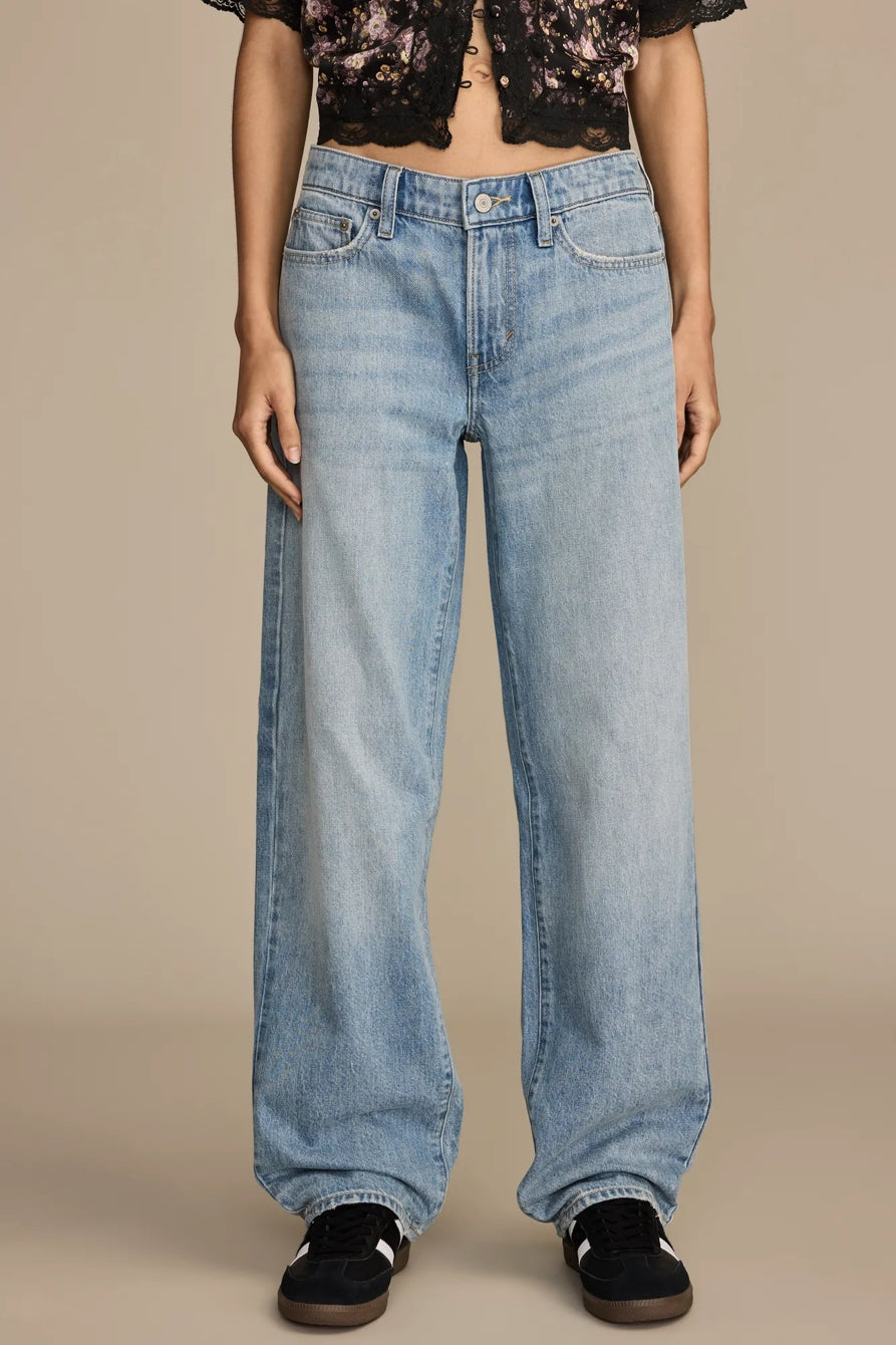 [162997-430] WOMENS LUCKY BRAND THE BAGGY ANKLE LENGTH - TOP NOTCH WASH – product view 1
